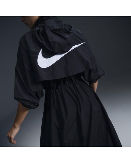 Nike Blue Sportswear Essential Trench Coat