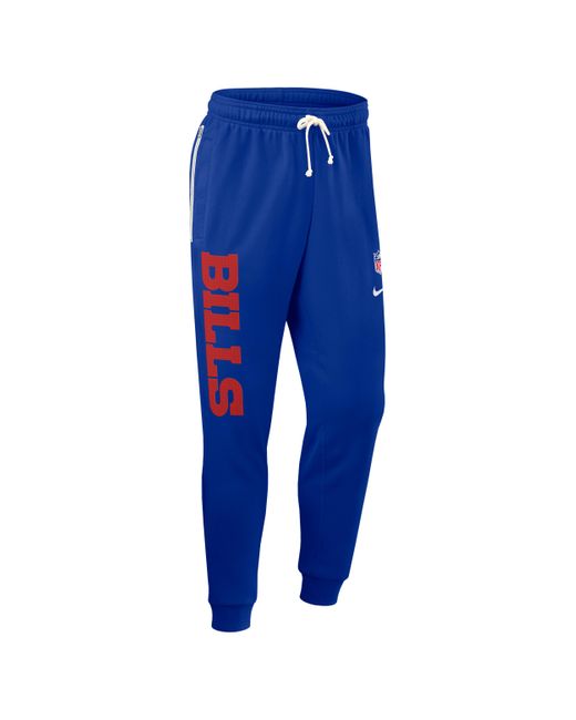 Nike Blue Buffalo Bills Ground Game Sideline Dri-Fit Nfl Taper Pants for men
