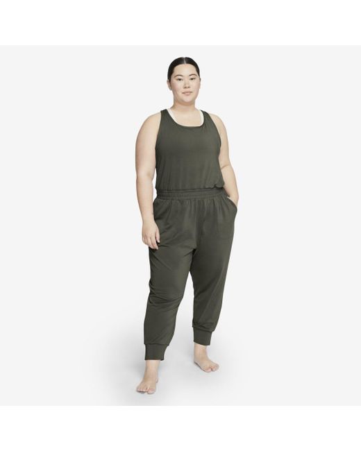 nike olive green jumpsuit
