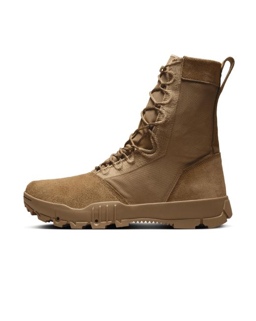 Nike Brown Sfb Jungle 2 8" Leather Shoes for men