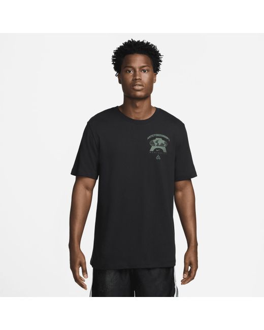 Nike Giannis M90 Basketbalshirt in het Black voor heren