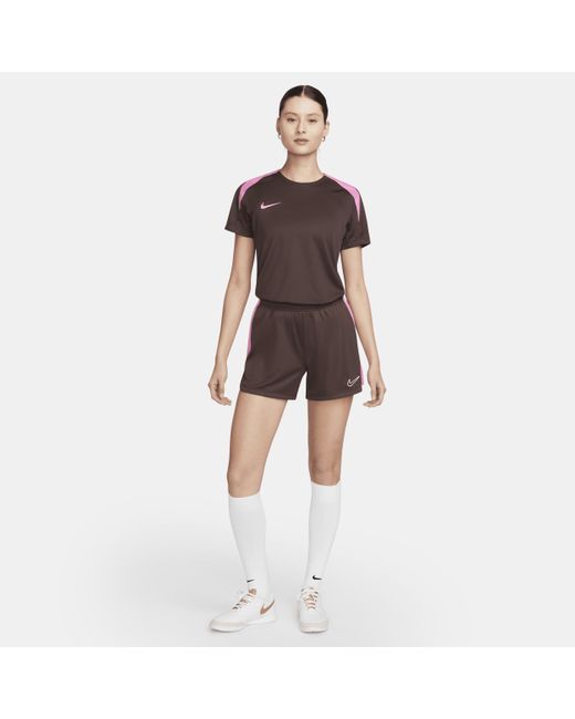 Nike Brown Strike Dri-fit Short-sleeve Soccer Top