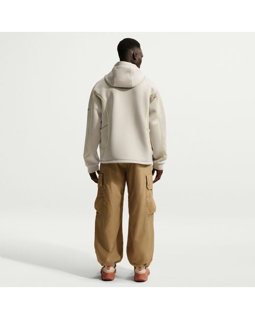 Nike Brown Project F.R.O.G. Bubble Mesh Pullover Hoodie for men