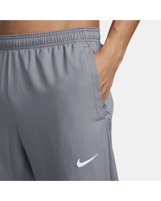 Nike Gray Challenger Dri-Fit Woven Running Pants for men