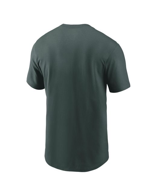Nike Michigan State Spartans Primetime Evergreen Logo College T-shirt for men