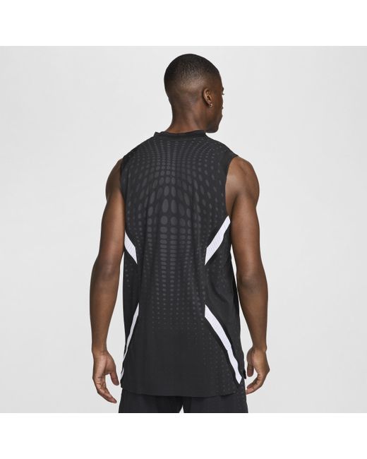 Nike Black Dri-fit Adv Basketball Jersey Polyester for men