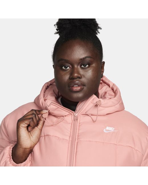 plus size pink nike shirt