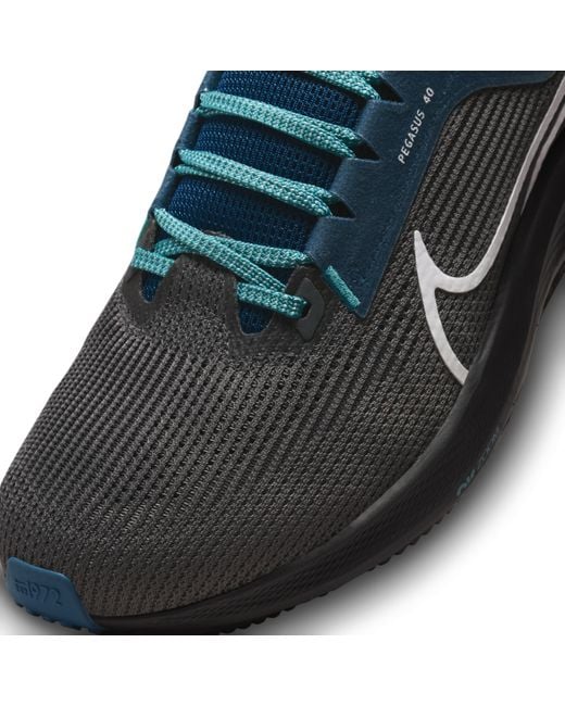 Nike Men's Pegasus 40 (NFL New Orleans Saints) Road Running Shoes Grey