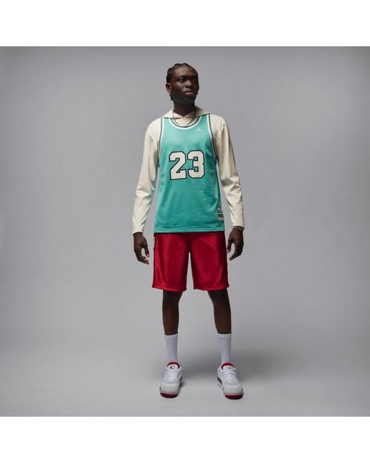 Nike Red Nike Brooklyn Cat Scratch Shorts for men