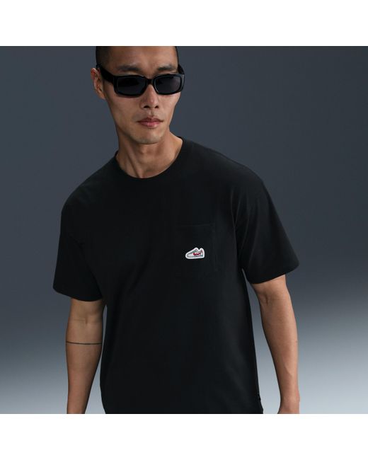 Nike Sportswear Max90 T-Shirt in het Black voor heren