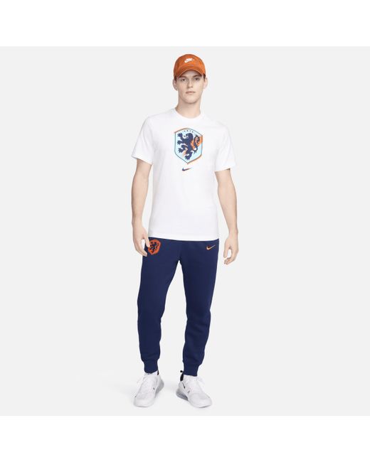 T-shirt olanda football di Nike in White da Uomo