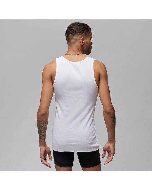 Nike White Flight Base Tank Tops (2-Pack) for men