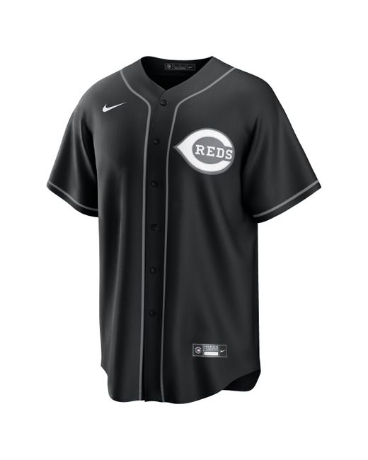 Nike Black Elly De La Cruz Cincinnati Reds Mlb Replica Jersey for men