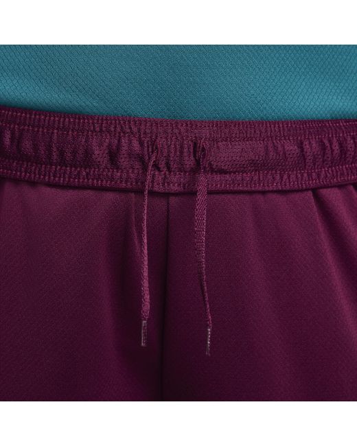 Nike Purple Paris Saint-germain Strike Jordan Dri-fit Football Knit Shorts for men
