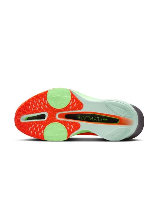 Nike Red Alphafly Road Racing Shoes