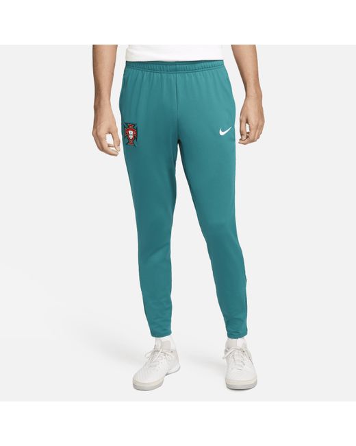 Nike Blue Portugal Strike Dri-fit Football Knit Pants Polyester for men