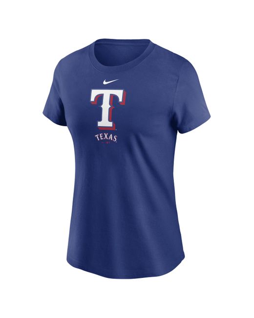 Nike Texas Rangers Local Nickname Lockup Mlb T-shirt in Blue
