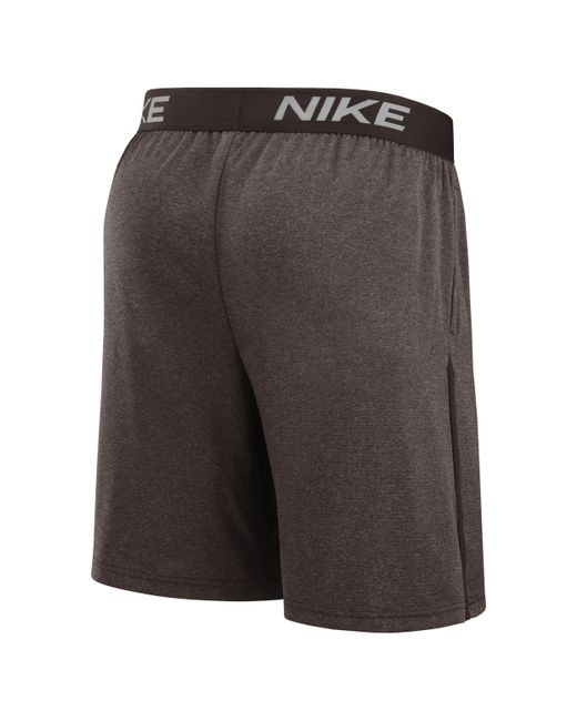 Nike Black San Diego Padres Authentic Collection Practice Dri-fit Mlb Shorts for men