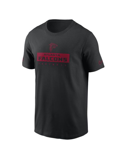 Nike Black San Francisco 49ers Sideline Team Issue Dri-fit Nfl T-shirt for men