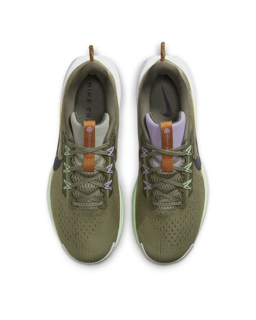 Nike Green Pegasus Trail 5 Trail Running Shoes for men