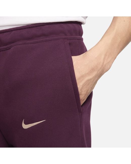 Nike Purple Paris Saint-germain Tech Fleece Football joggers for men