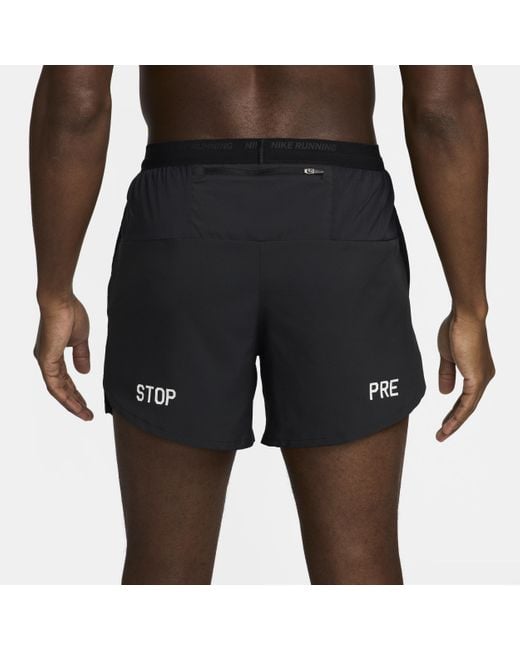 Nike Flex Stride Run Energy Hardloopshorts Met Binnenbroek in het Black voor heren