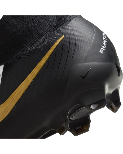 Nike Black Phantom Luna 2 Pro Fg High-top Soccer Cleats for men