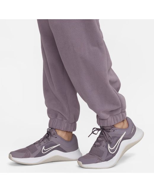 Nike Purple Therma-fit One Loose Fleece Pants