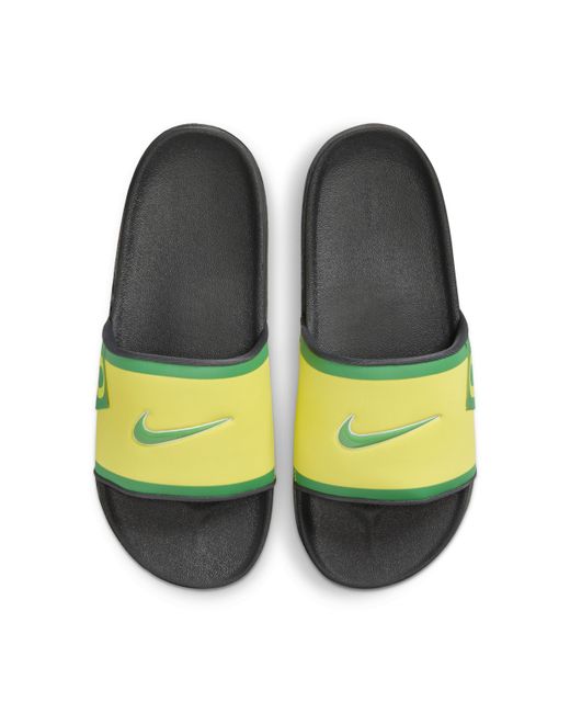 Nike Green College Offcourt (oregon) Slides for men