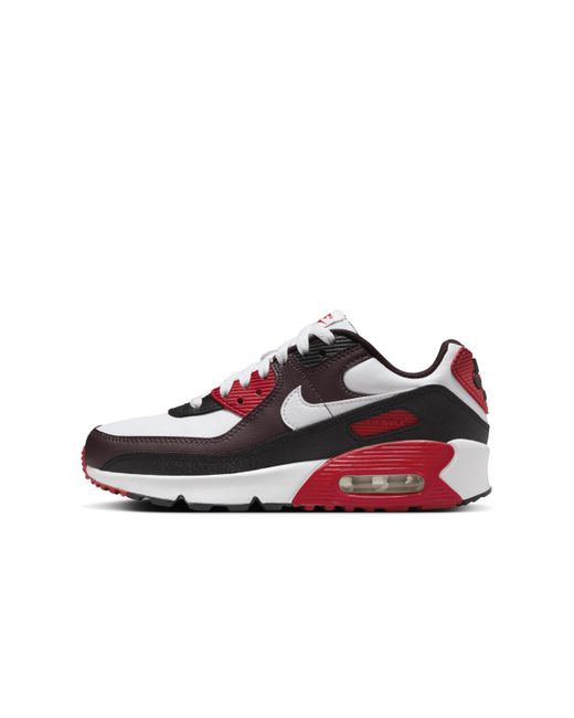 Nike Red Air Max 90 Older Kids' Shoe