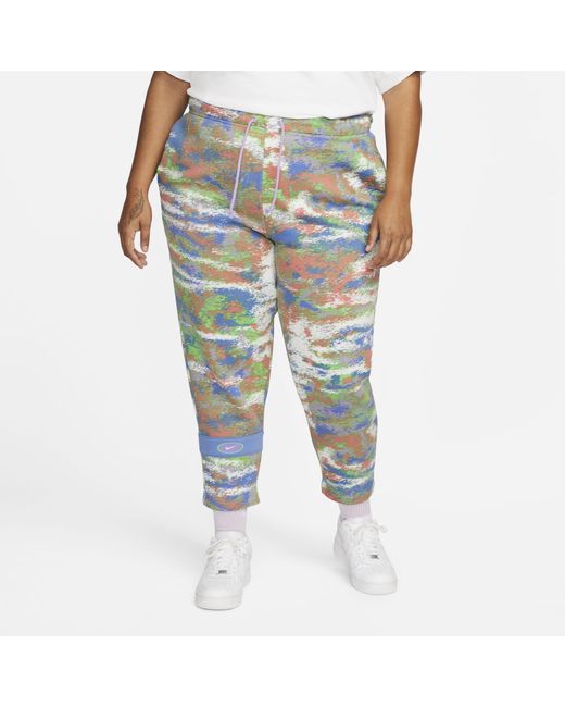 nike fleece curve pants