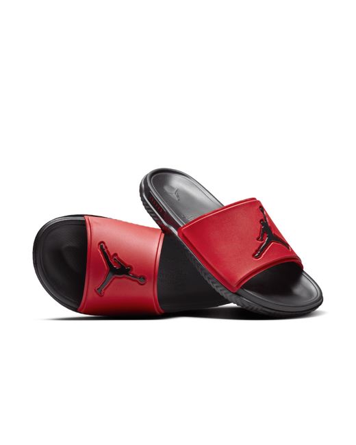 Nike Red Jordan Jumpman Slides for men