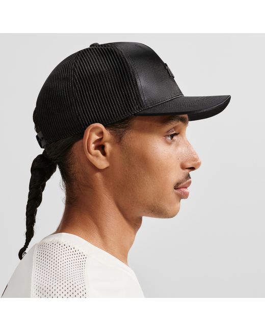 Nike Black Rise Structured Premium Trucker Cap