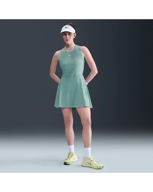 green emerald velvet dress Nike Womens Victory Dress