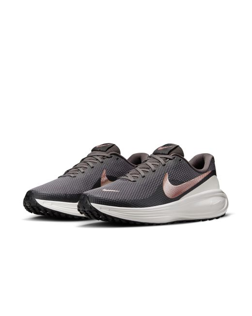 Nike Brown Revolution 8 Road Running Shoes