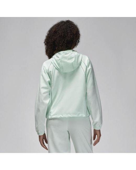 Nike Green Jordan Woven Jacket Polyester