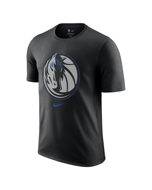 Nike Black Dallas Mavericks Essential City Edition Nba T-Shirt for men