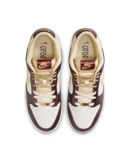 Nike Brown Dunk Low Lx Shoes