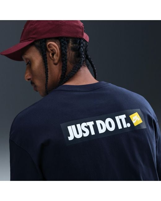 Nike Blue Sb X Koston Max90 Skate T-Shirt for men