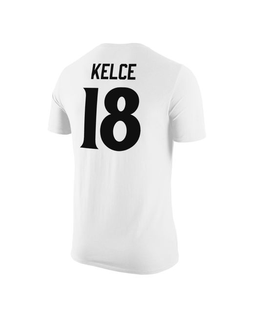 Nike White Travis Kelce Cincinnati College T-shirt for men