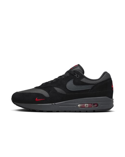 Nike Air Max 1 Schoen in het Black voor heren