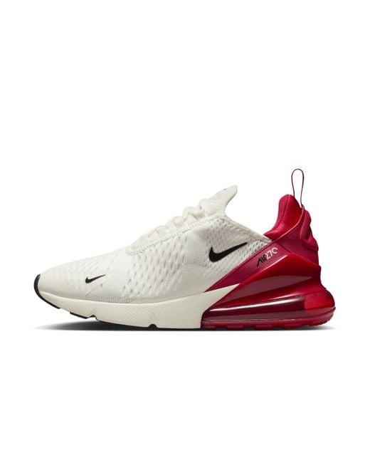 Nike Red Air Max 270 Shoes