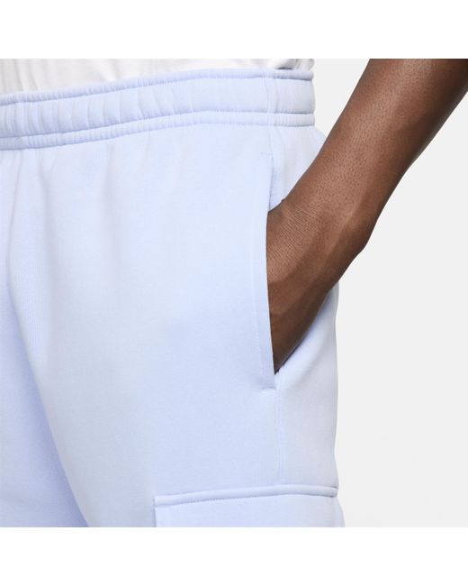 Nike Blue Fff Club Fleece Football Cargo Pants for men