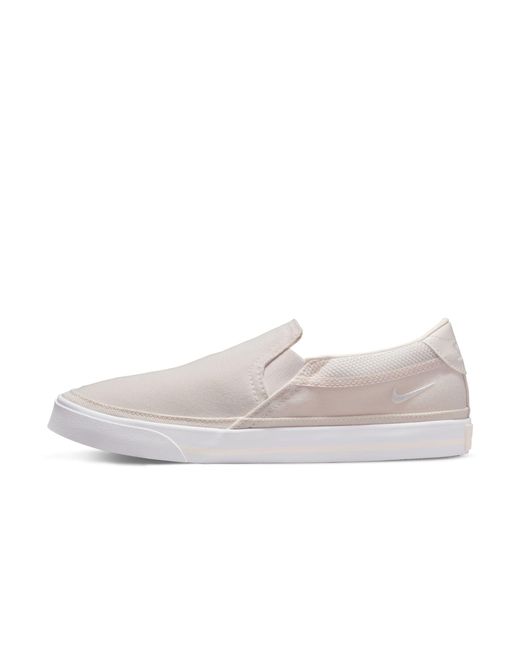 Nike Canvas Court Legacy Slip on Lyst Nike Canvas Court Legacy Slip on Lyst