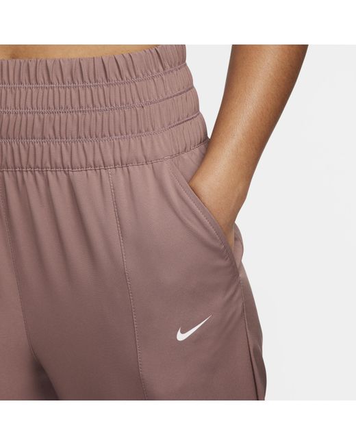 Nike Pink Dri-fit One Ultra High-waisted Pants