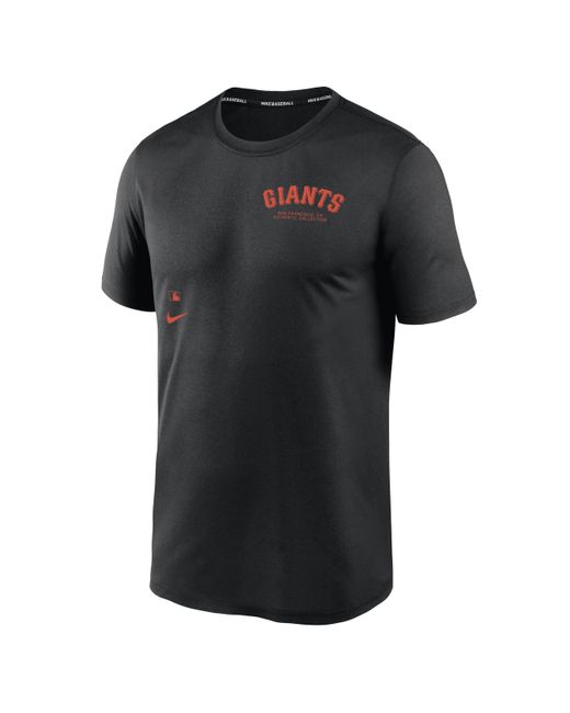 Nike Black San Francisco Giants Authentic Collection Early Work Men's Dri-fit Mlb T-shirt for men
