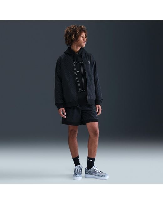 Nike Blue Kobe Basketball Bomber Jacket for men