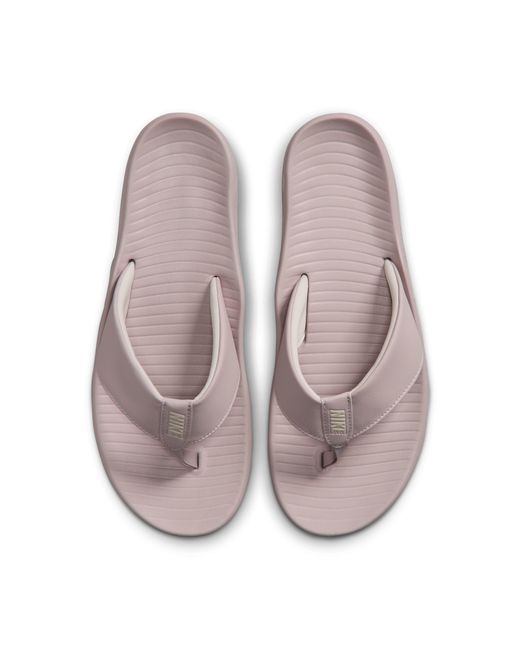 Nike Gray Marina Slides for men
