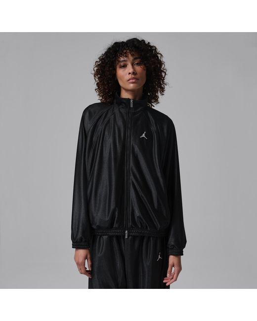 Nike Black Brooklyn Durasheen Track Jacket