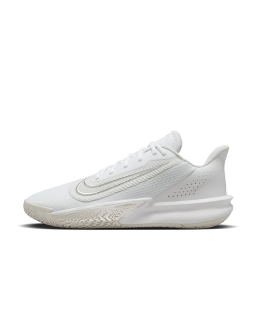 Scarpa da basket precision 7 di Nike in White da Uomo